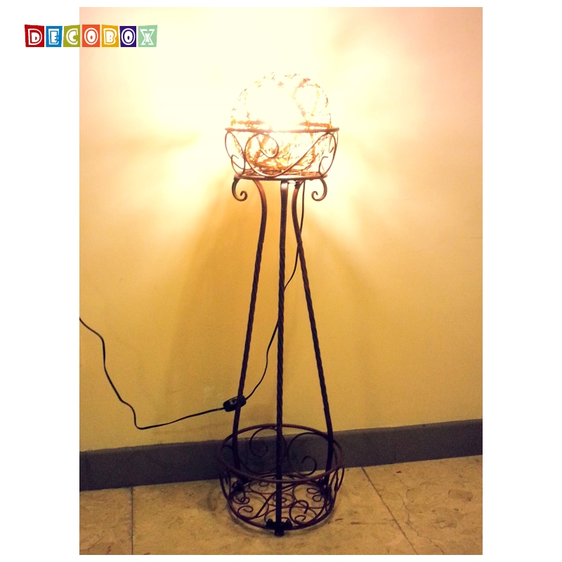 DecoBox峇里島三色藤球型吊燈(21公分-1個)-不含燈泡線材,不含拍攝用的裝飾品(球燈,宴王)